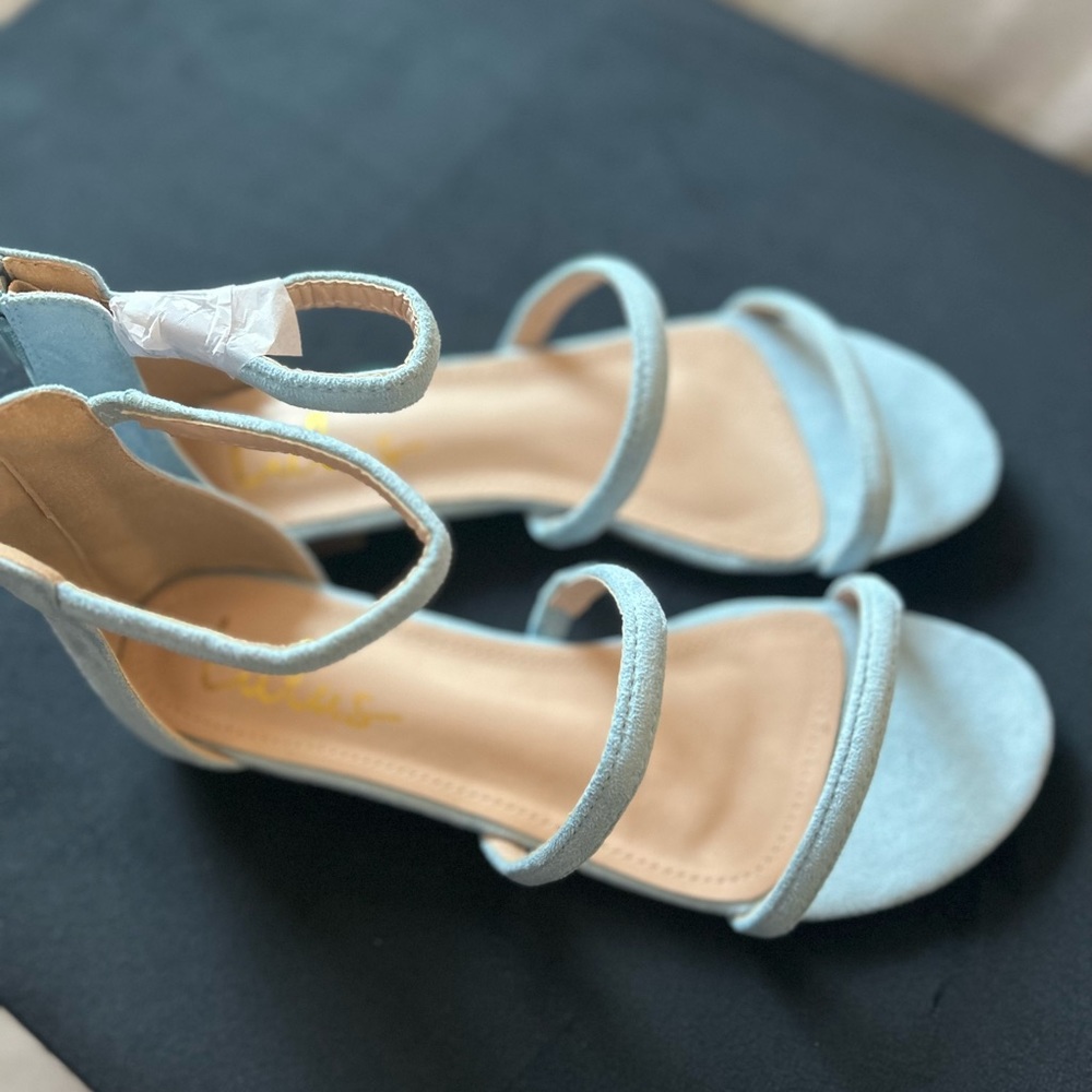 Lulus blue sandals
